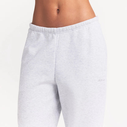 COTTON FLEECE JOGGER | LIGHT HEATHER GREY