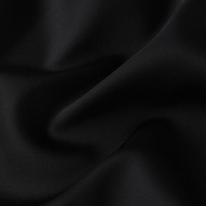SATIN MINI SKIRT | OBSIDIAN