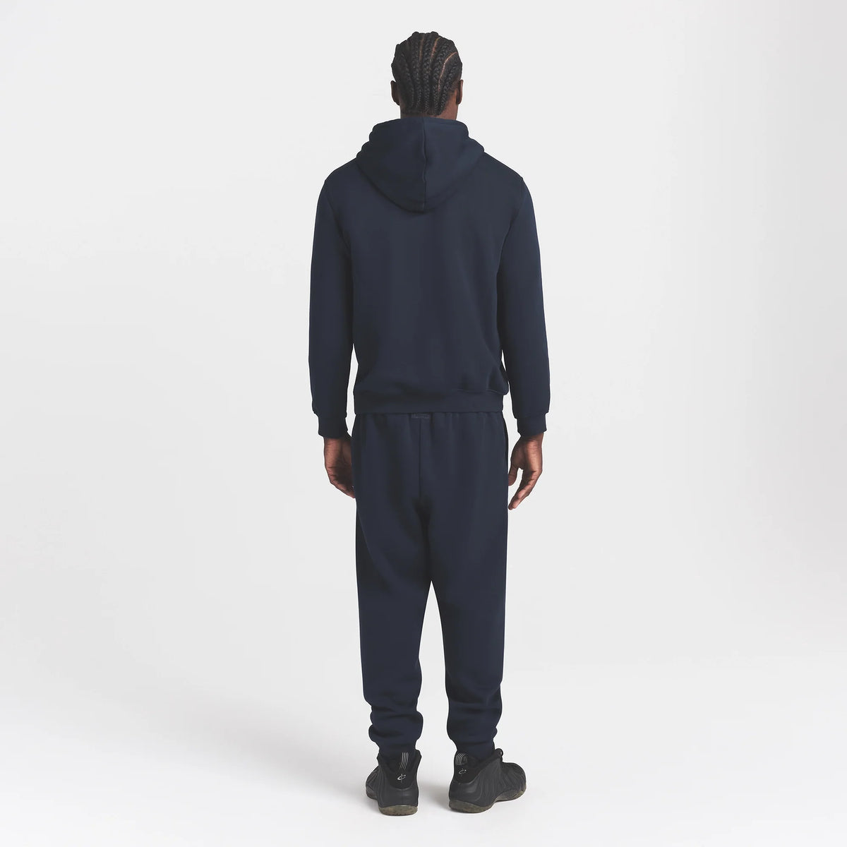 FLEECE LOUNGE MENS TAPERED JOGGER | NAVY