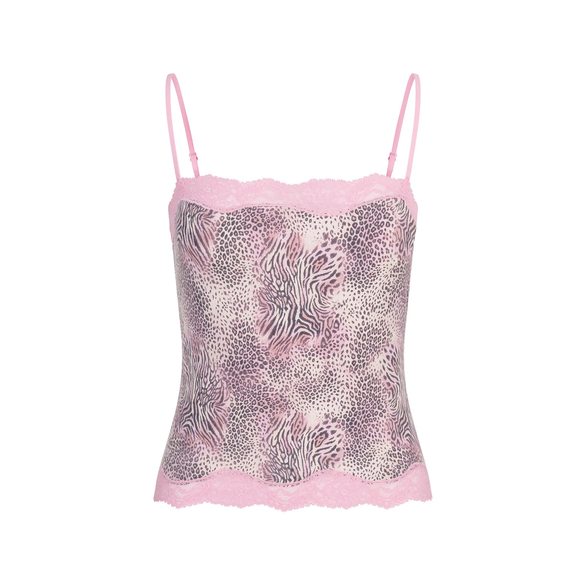 SKIMS SLEEP LACE CAMI AND SHORT SET | BLOOM MINI MULTI ANIMAL