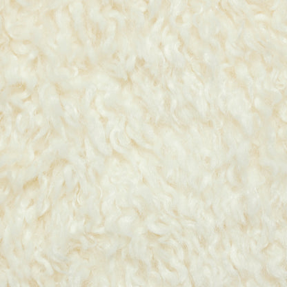 FAUX FUR HOODIE | EGRET