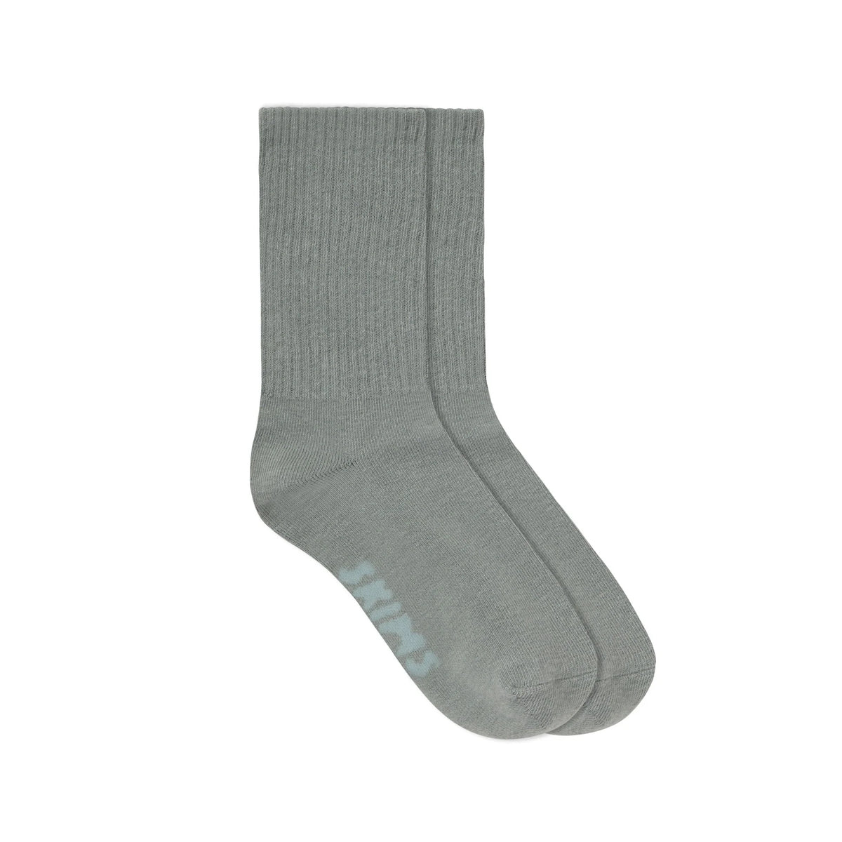 RIBBED CREW SOCK | MINERAL