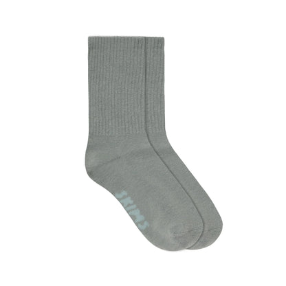 RIBBED CREW SOCK | MINERAL