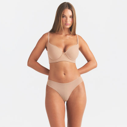 FITS EVERYBODY BACK SMOOTHING FULL COVERAGE BRA | CLAY