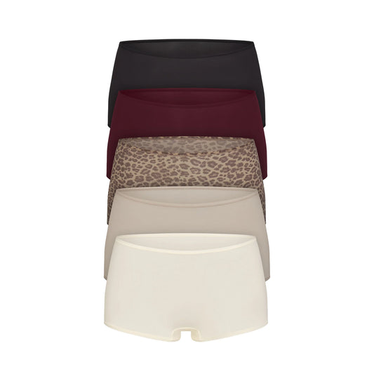 FITS EVERYBODY BOY SHORT 5-PACK | DESERT LEOPARD MULTI