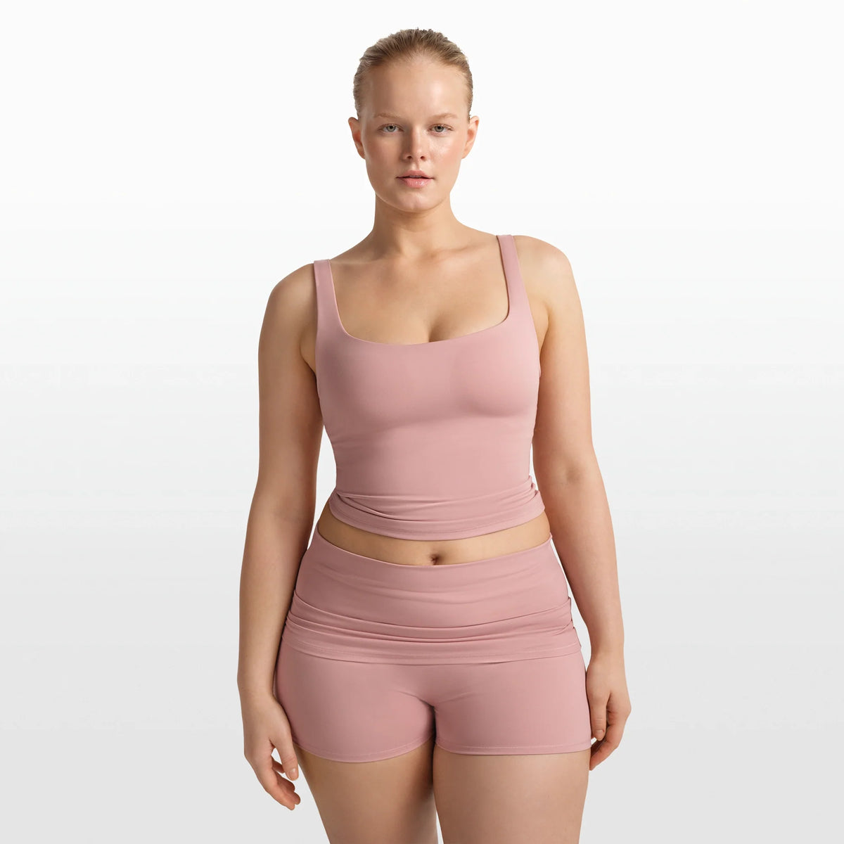 NikeSKIMS MATTE SQUARE NECK TANK | HIMALAYAN