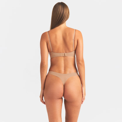 FITS EVERYBODY DIPPED FRONT THONG | OCHRE