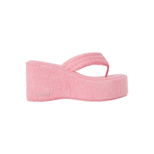TERRY PLATFORM SANDAL | MELON