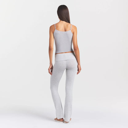 SHEER MODAL LACE CAMI | HEATHER GREY