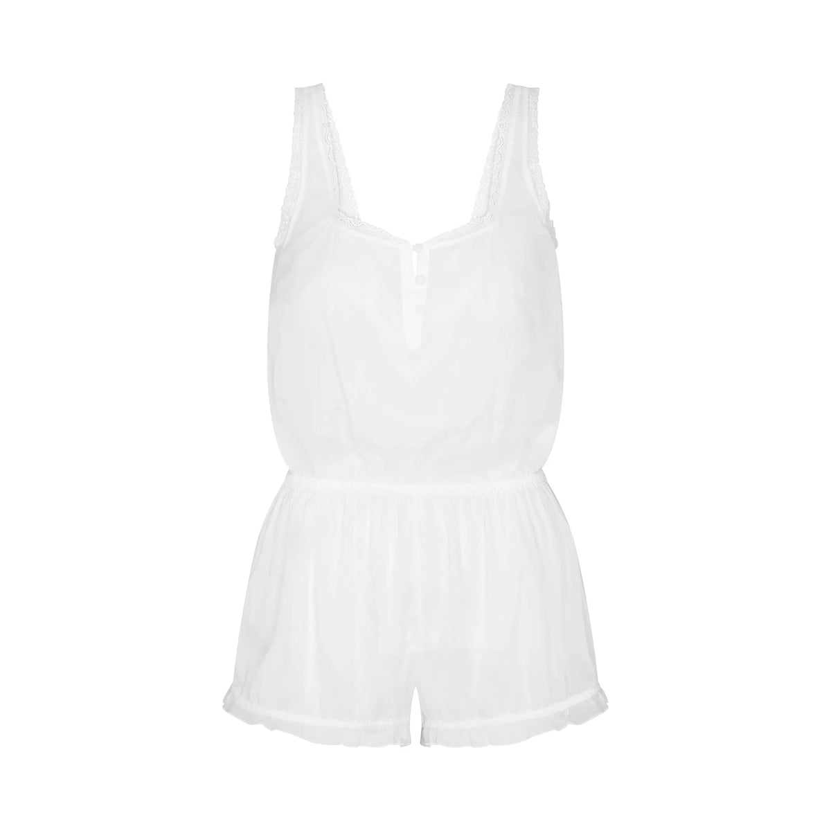 VOILE SLEEP ONESIE | SNOW