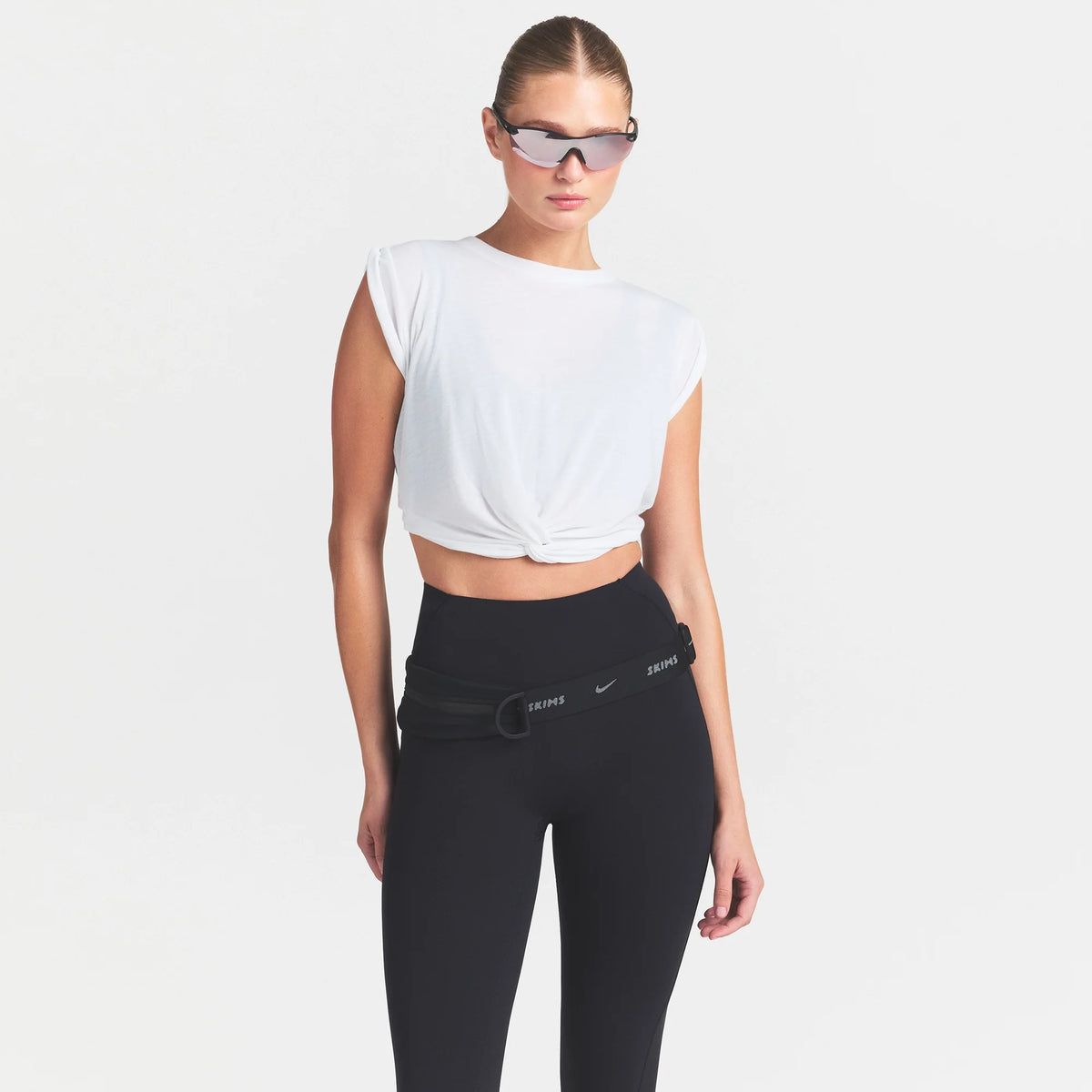 NikeSKIMS STUDIO STRETCH 26" LEGGING | OBSIDIAN