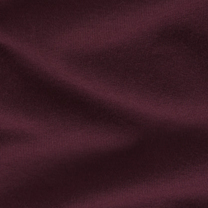 COTTON JERSEY LONG SLEEVE T-SHIRT | CURRANT