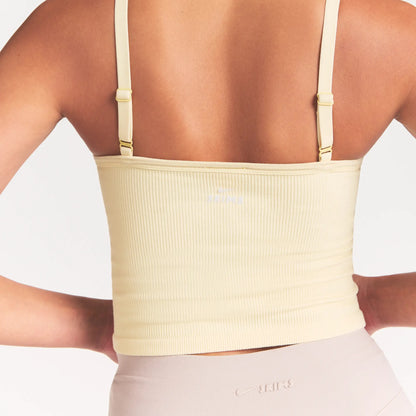 NikeSKIMS RIBBED SEAMLESS CAMI | LEMON DROP