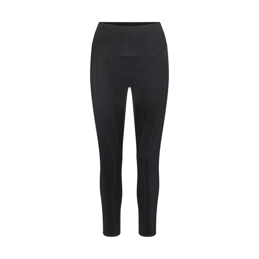NikeSKIMS SATIN SHINE PANELED 26” LEGGING | OBSIDIAN