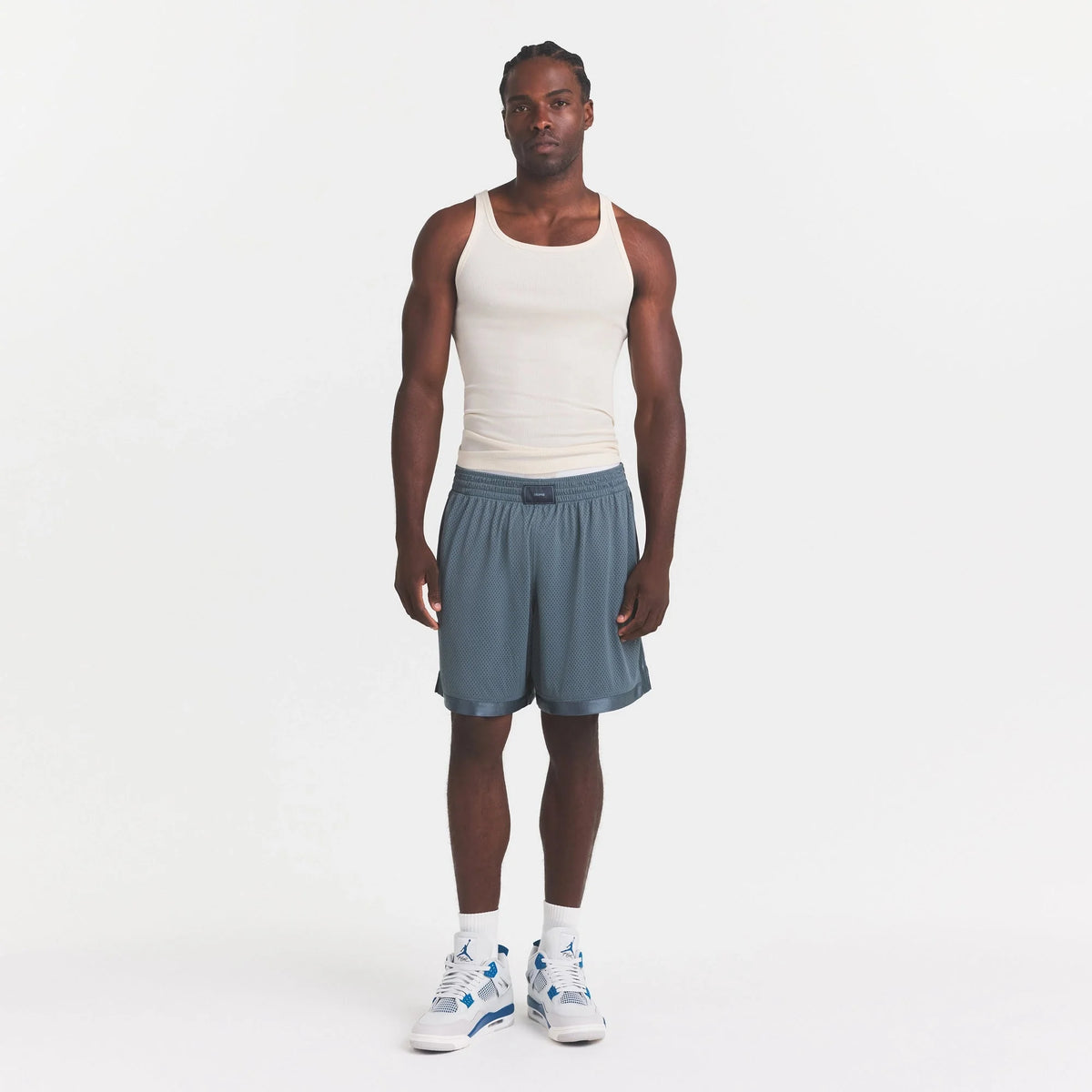 MESH APPAREL MENS SHORT | ZIRCON