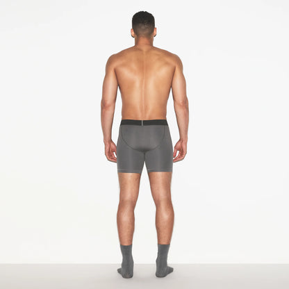 SKIMS COTTON MENS 5" BOXER BRIEF 3-PACK | RUSSET MULTI