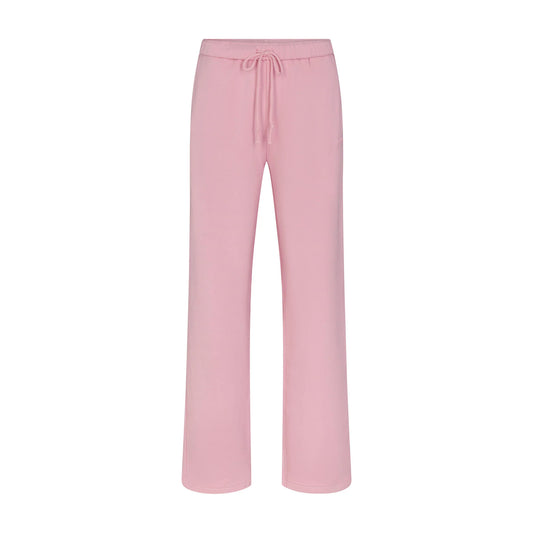 COTTON FLEECE LOGO CLASSIC STRAIGHT LEG PANT | HALITE WITH SNOW LOGO