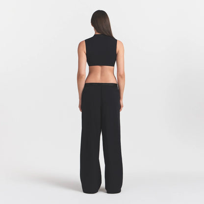NikeSKIMS STRETCH NYLON OVERSIZED PANT | OBSIDIAN