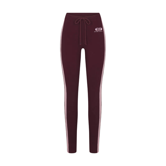 OUTDOOR HIGH-WAISTED LEGGING | CURRANT PEONY CONTRAST