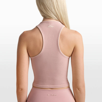 NikeSKIMS RIBBED SEAMLESS RACER FRONT TANK | HIMALAYAN