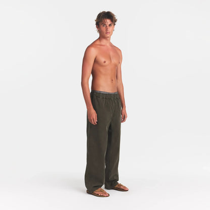 WOVEN MENS PULL-ON PANT | JUNGLE