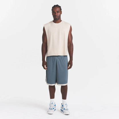 MESH APPAREL MENS LONG SHORT | ZIRCON