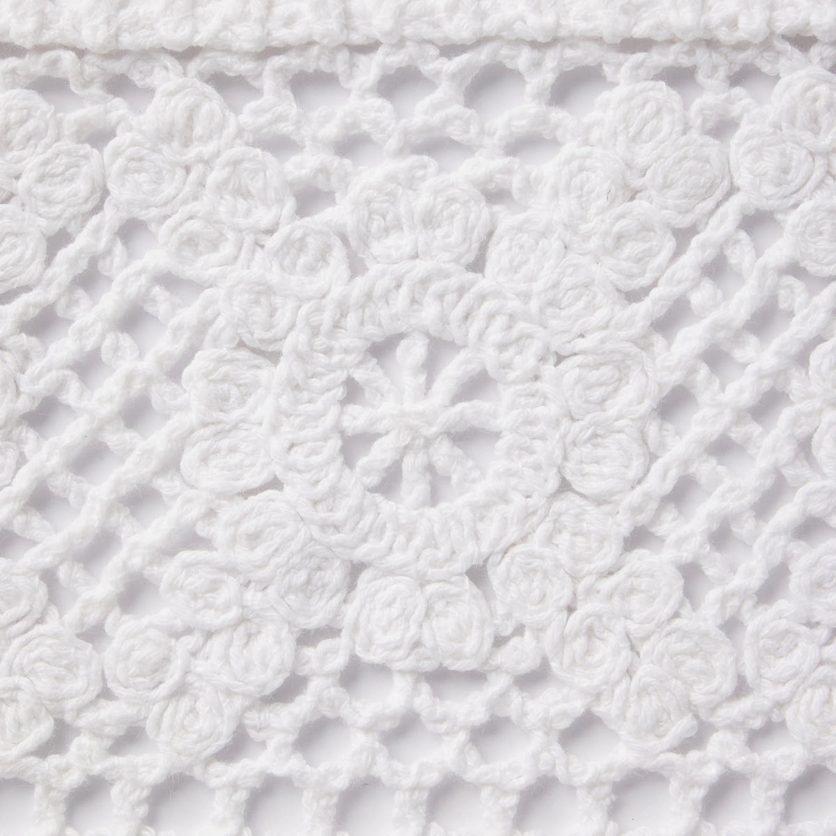SWIM COVER-UPS CROCHET MINI SKIRT | SNOW