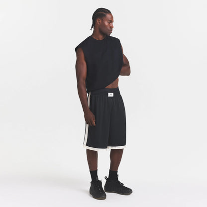 MESH APPAREL MENS LONG SHORT | ONYX