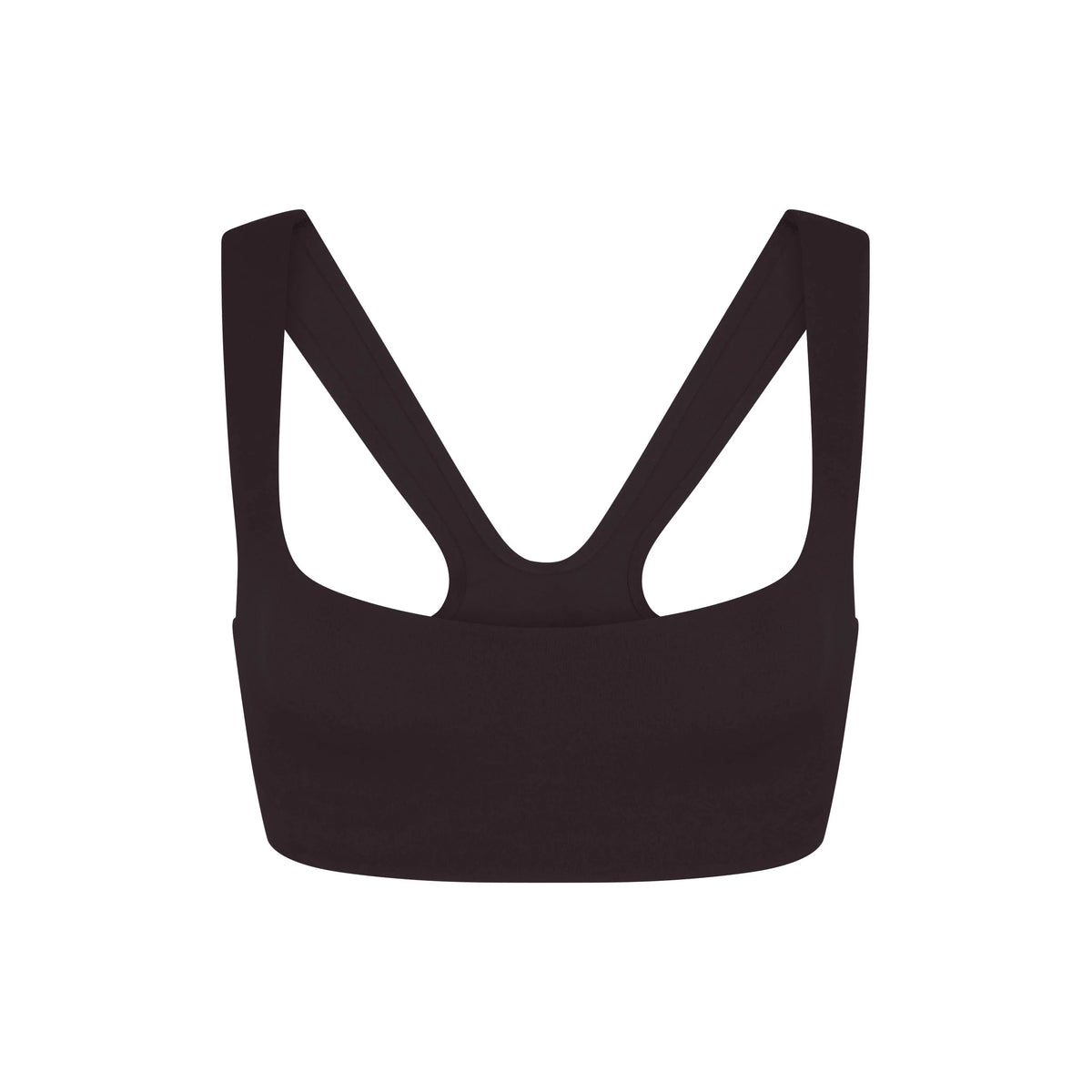 NikeSKIMS STUDIO STRETCH RACERBACK BRA | DARK ROAST