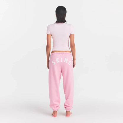 COTTON FLEECE LOGO CLASSIC JOGGER | HALITE WITH SNOW LOGO