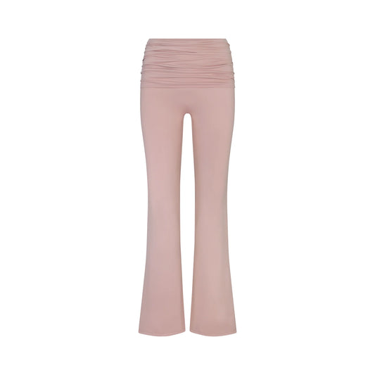 NikeSKIMS MATTE FOLDOVER SLIM FLARE LEGGING | HIMALAYAN