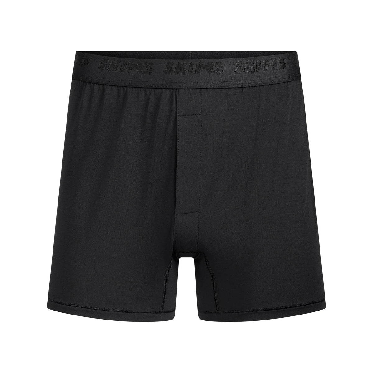 SKIMS STRETCH MENS KNIT BOXER 3-PACK | GUNMETAL MULTI