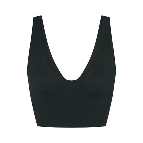 NikeSKIMS MATTE V-NECK BRA TOP | DARK TEAL