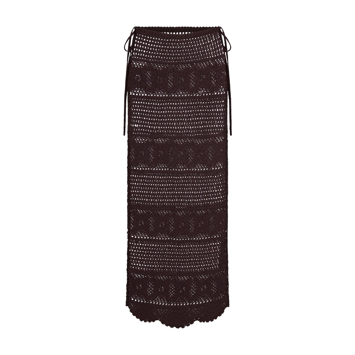 SWIM COVER-UPS CROCHET LONG SKIRT | PHOENIX