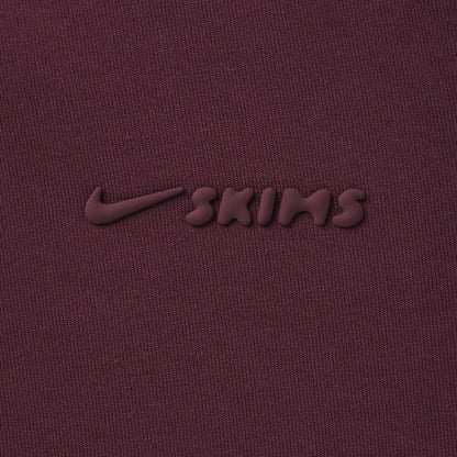 NikeSKIMS MATTE TRICOT SIDE SNAPS PANT | CURRANT