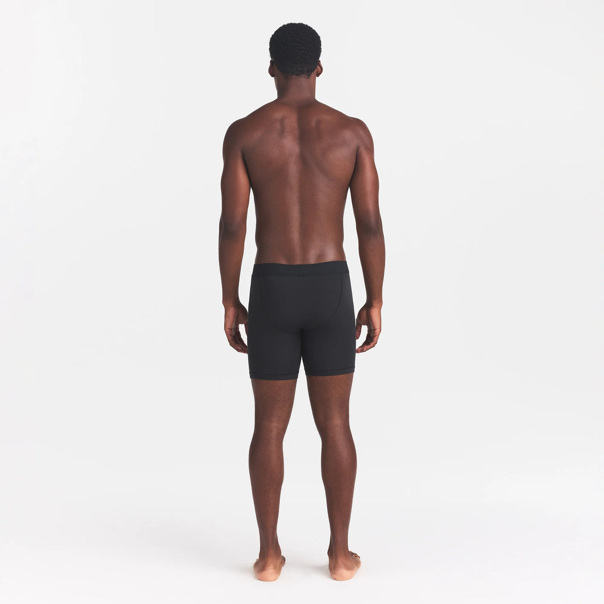 SKIMS COTTON MENS 5" BOXER BRIEF | ONYX