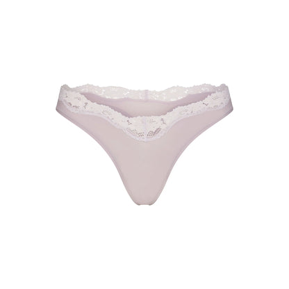 FITS EVERYBODY LACE DIPPED THONG 5-PACK | NEUTRAL DOT MULTI