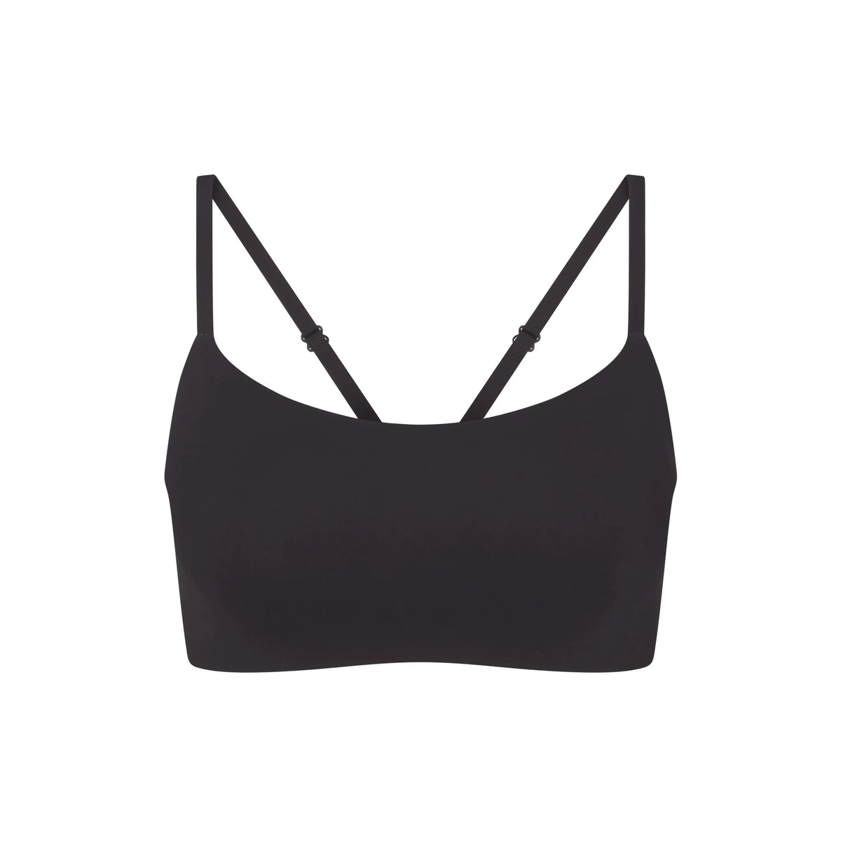 NikeSKIMS MATTE CONTOUR CAMI BRA | OBSIDIAN