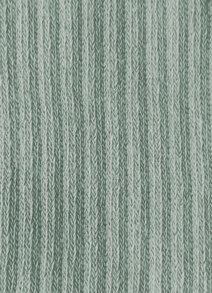 RIBBED CREW SOCK | MINERAL