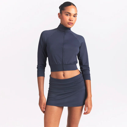 NikeSKIMS AIRY DRI-FIT™ FOLDOVER SKORT | DEEP ROYAL