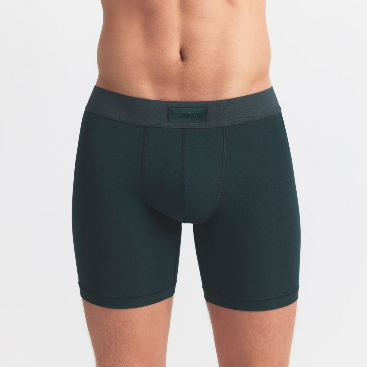 SKIMS COTTON MENS 5" BOXER BRIEF 3-PACK | BLUE BLACK MULTI