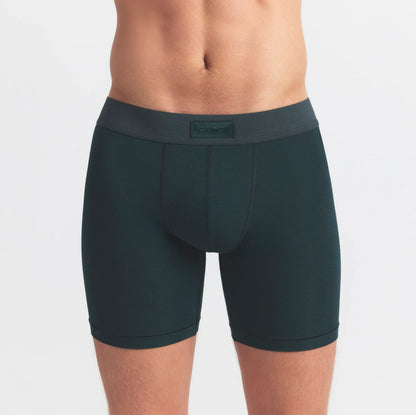 SKIMS COTTON MENS 5" BOXER BRIEF 3-PACK | BLUE BLACK MULTI