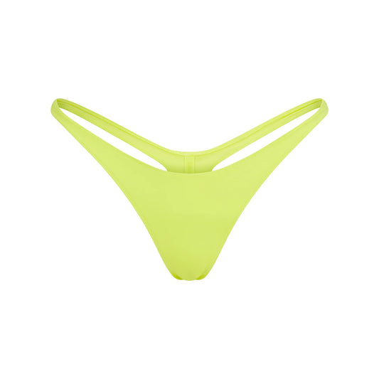 SIGNATURE SWIM THONG BIKINI BOTTOM | SPHENE
