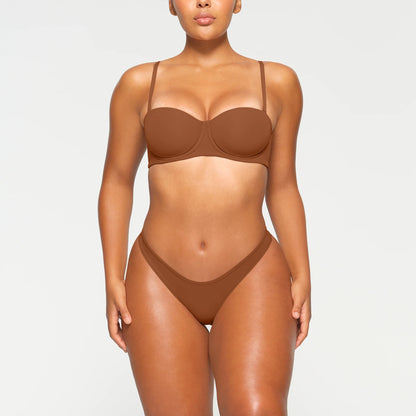 FITS EVERYBODY STRAPLESS BRA | BRONZE