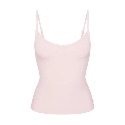 SKIMS SLEEP CAMI AND BLOOMER SET | BARELY PINK