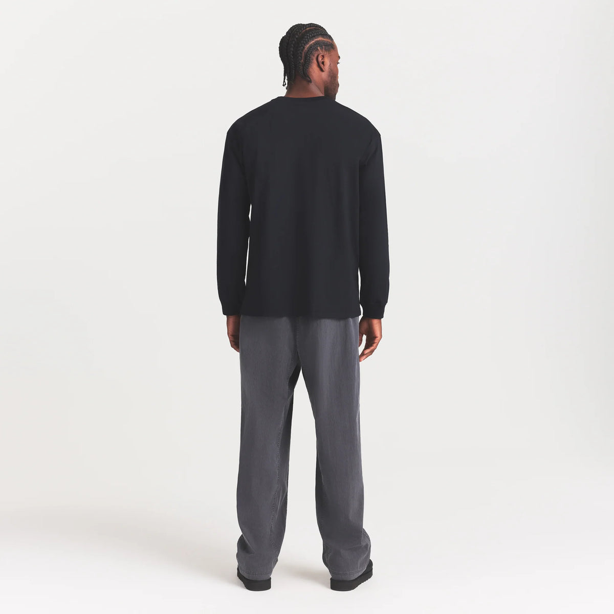 WOVEN MENS PULL-ON PANT | ASH