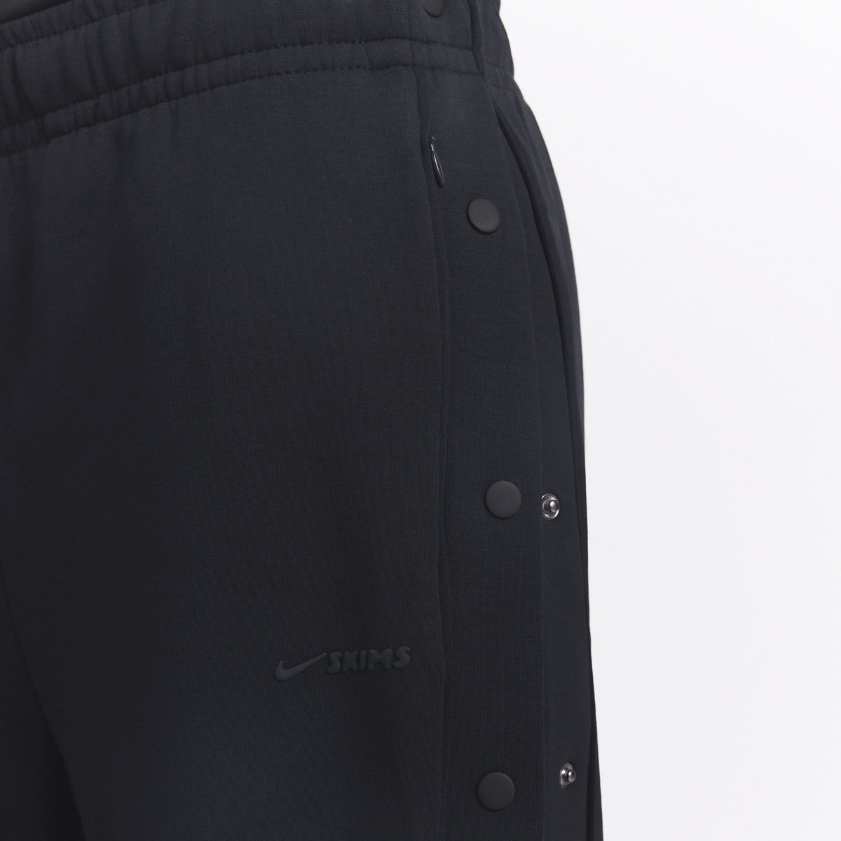 NikeSKIMS MATTE TRICOT SIDE SNAPS PANT | OBSIDIAN