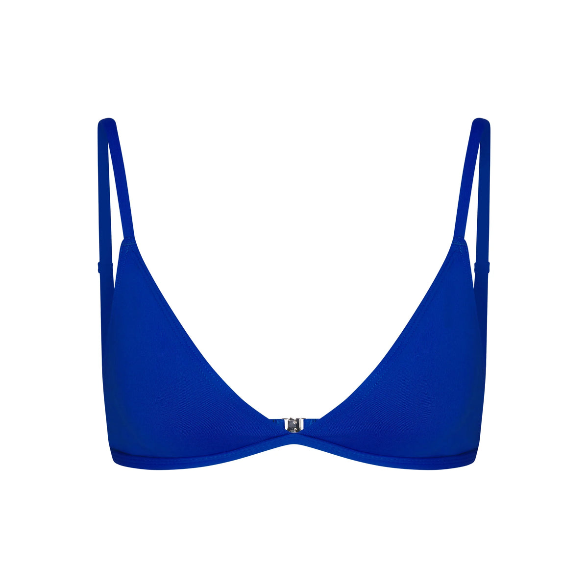 ICONIC SWIM TRIANGLE BIKINI TOP | COBALT