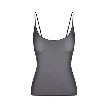 ULTRA FINE MESH CAMI | OBSIDIAN