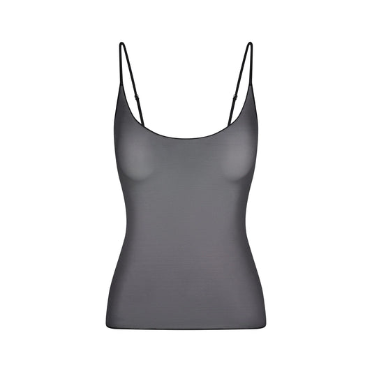 ULTRA FINE MESH CAMI | OBSIDIAN